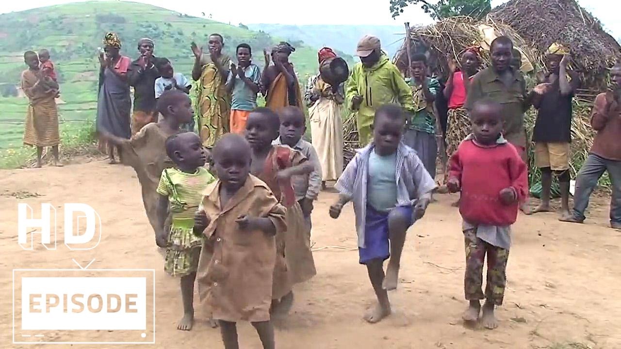 Africa, Uganda's Batwa Pygmies Dance, Episode 134